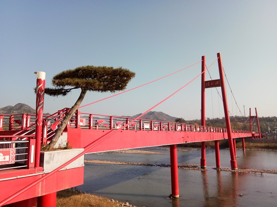 涉縣清漳河鋼結構勝利大橋